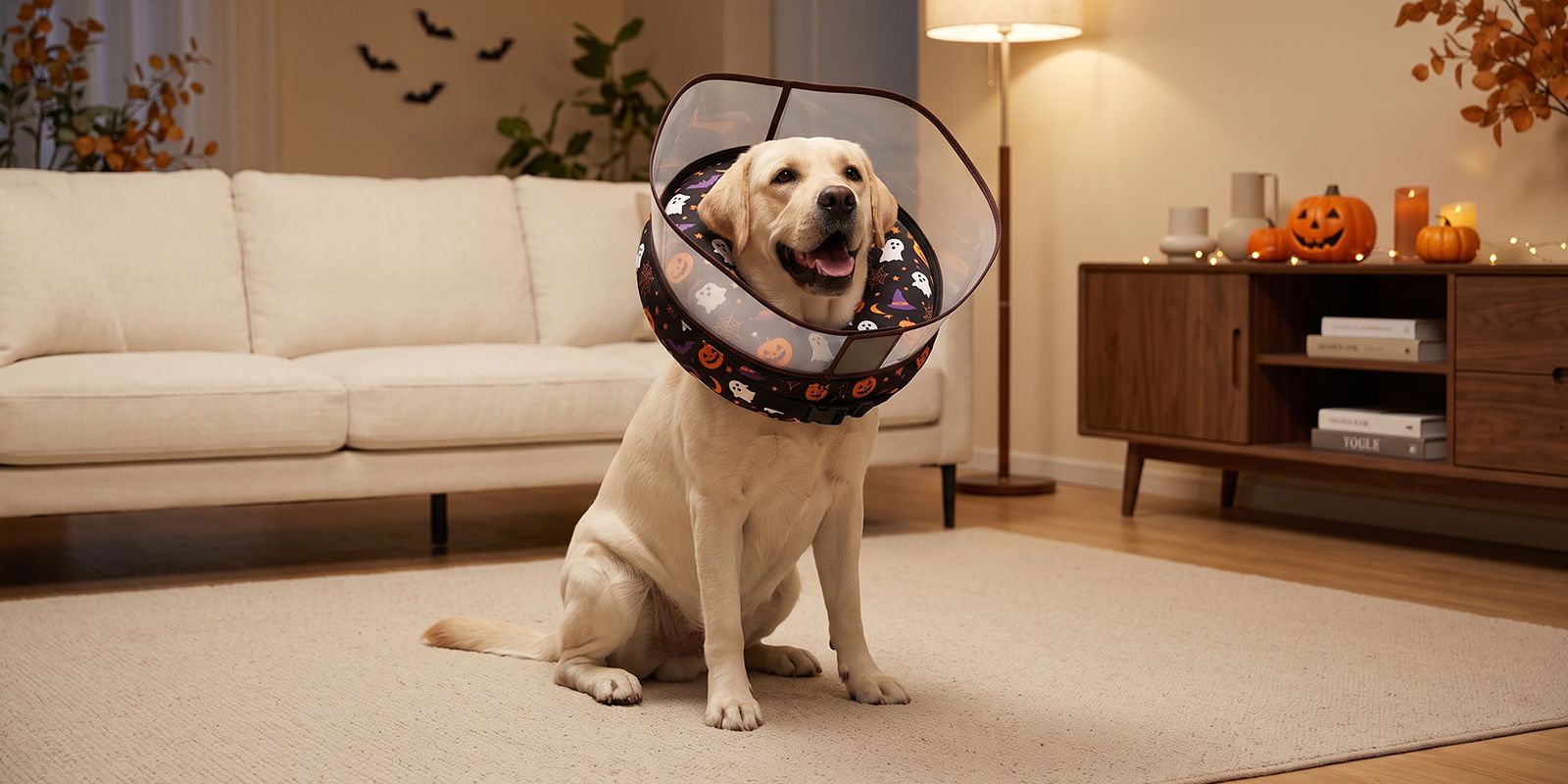 Dog cones & suits